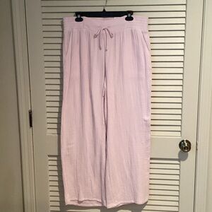 JM Collection Light Lilac Wide Leg Pants